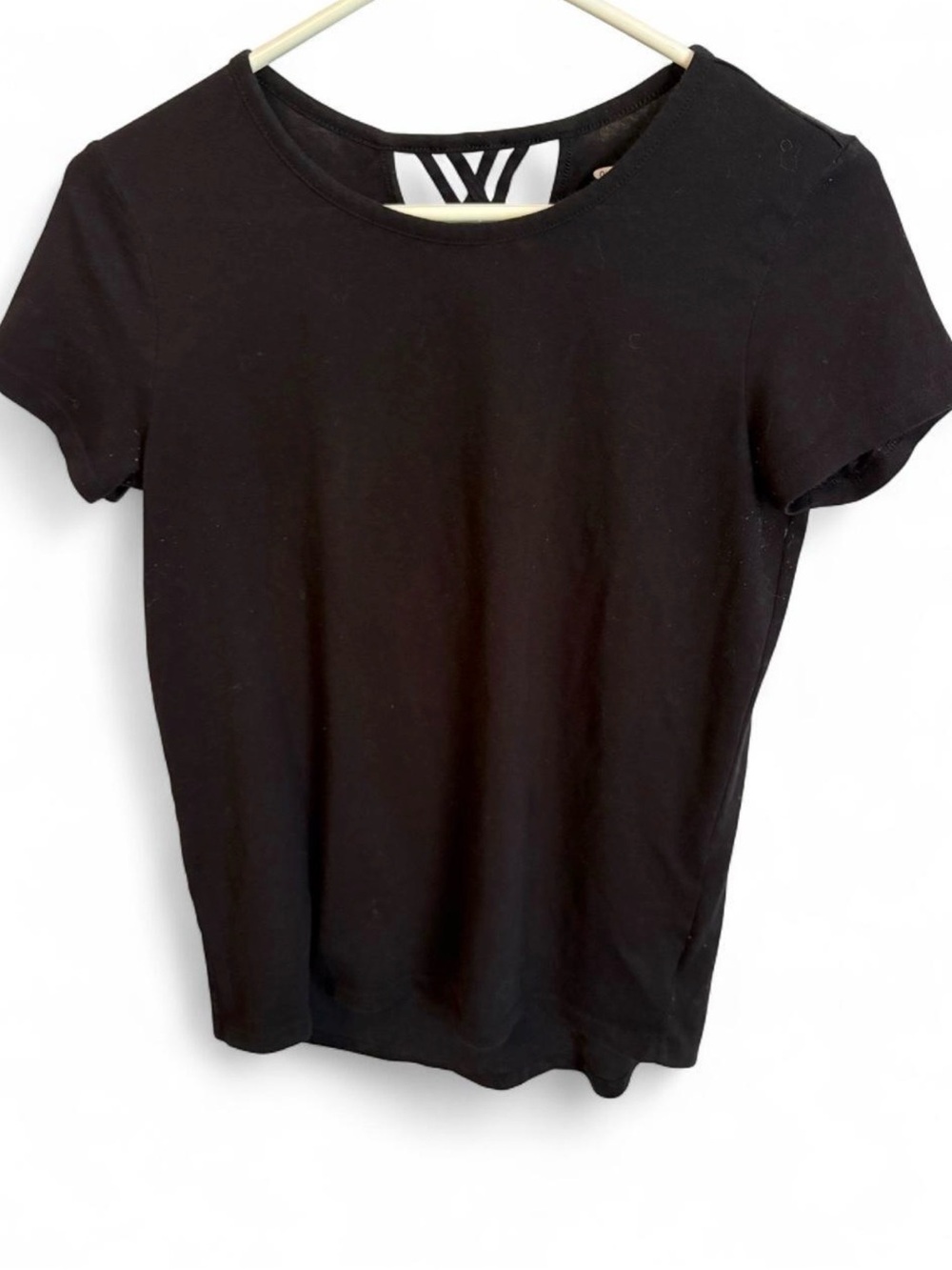 Old Navy Black Short Sleeve Crewneck Tee